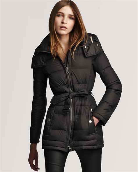 Burberry puffer jacket women